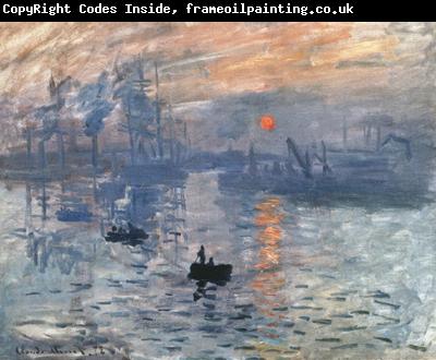 Claude Monet Impression,Sunire (Impression,soleil levant) (md21)